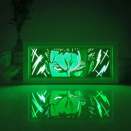 One Piece Roronoa Zoro LED Light Box